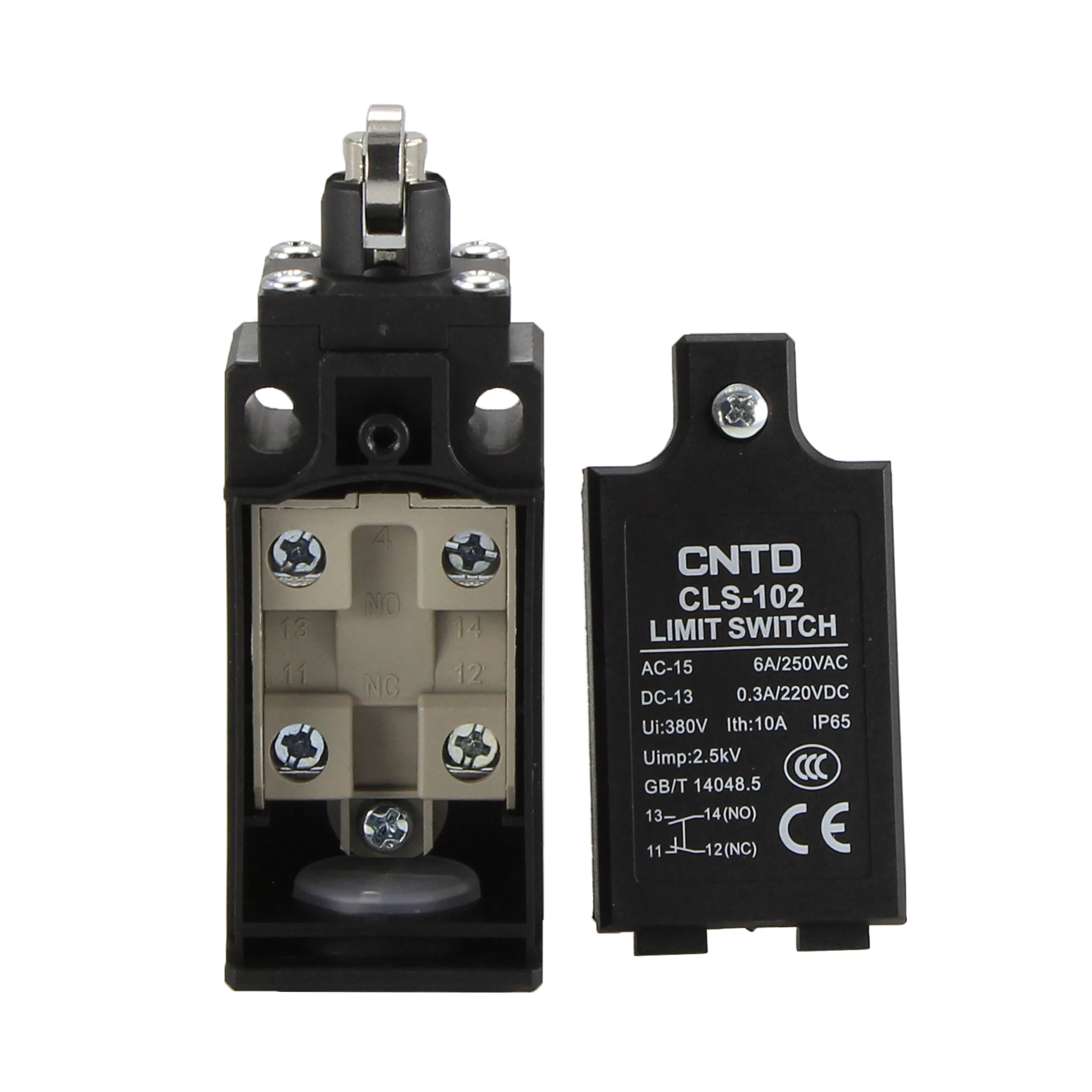 CNTD Cross Roller Plunger Type Momentary Limit Switch For Elevators CLS-102