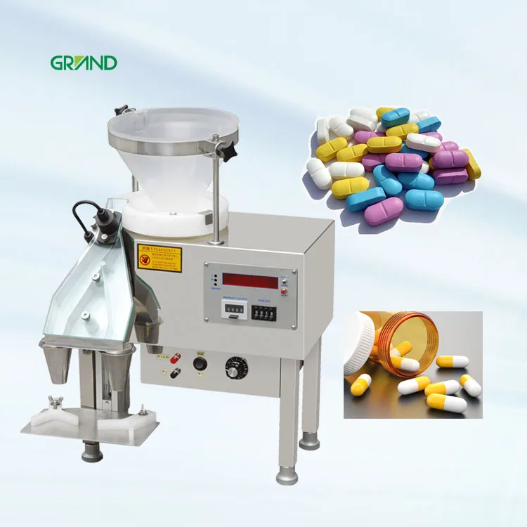 YL-2A Pharmaceutical semi automatic small tablets capsules electronic counting and filling machine