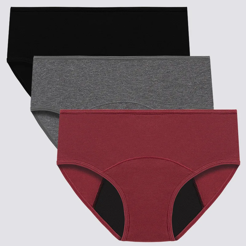 Best Seller Protective Soft Cotton High Absorbency Underwear Women Menstrual Period Panties