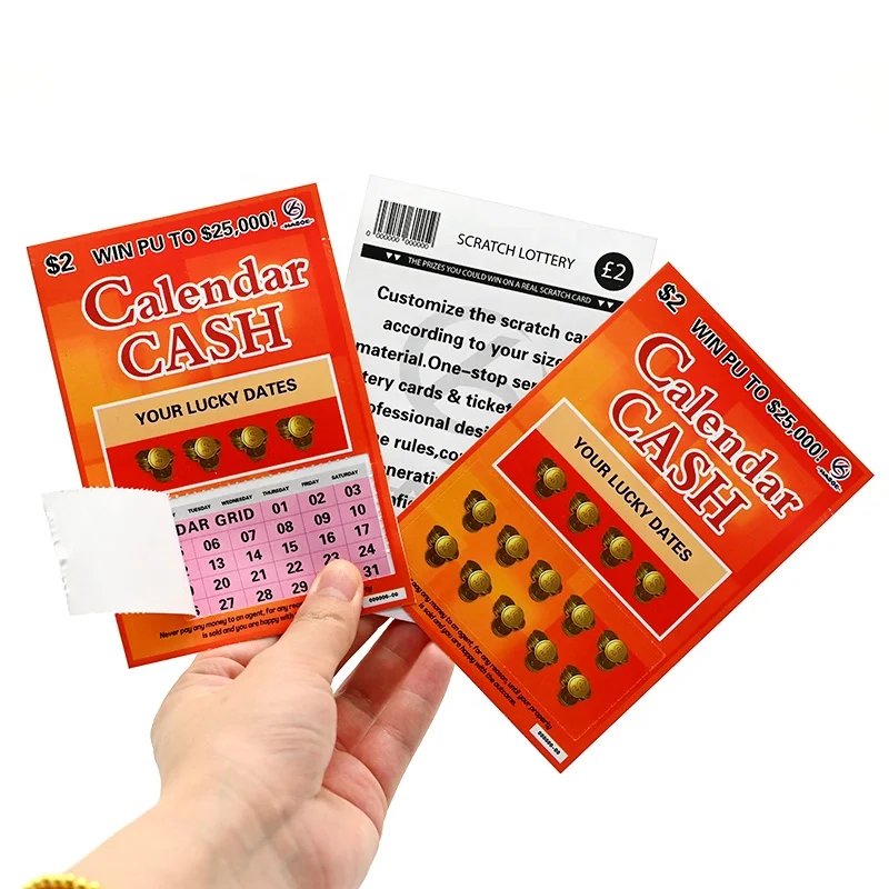 Free Sample Customized Bingo Pull Tabs Scratch Card Break Open Lottery Tickets With Pull Tab Tear Off One Window Card