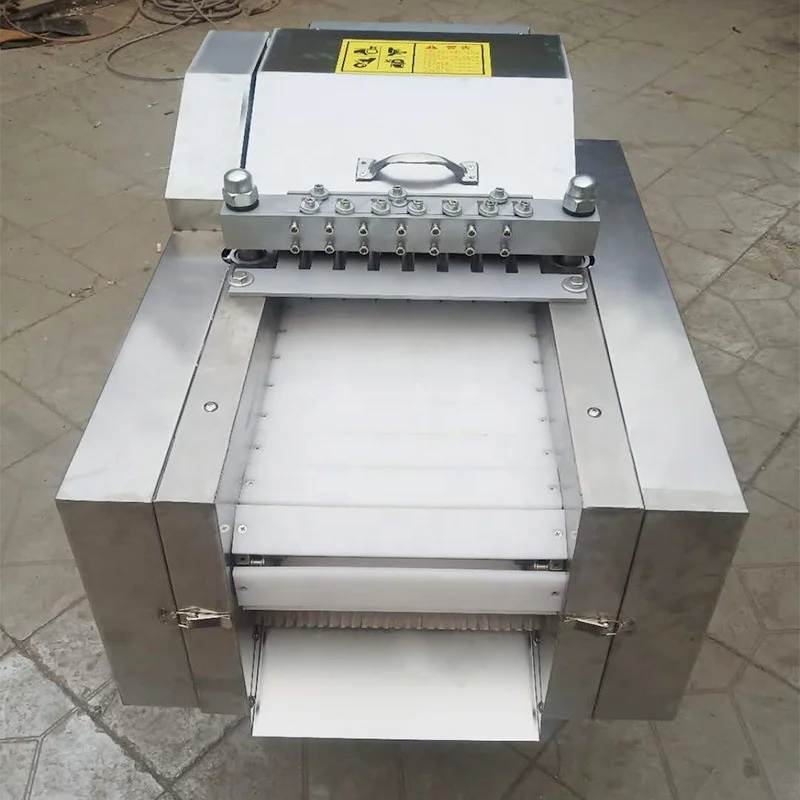 Frozen Meat Cutter  Machine Chicken  Pork Fish Meat Cutting Machine  Duck Beef   Meat Dicer Grinder Machine