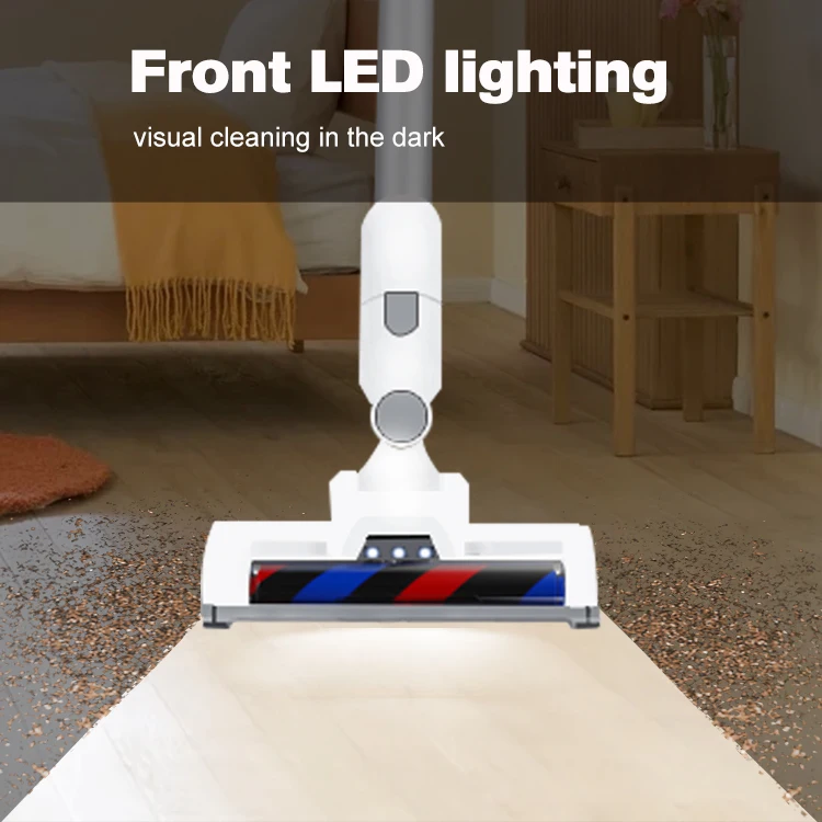 Wireless Stick Vacuum Cleaner Handheld Upright Cordless Vacuum Cleaner Hot Selling 120W Electric Brushless Motor Hand Held 21.6V