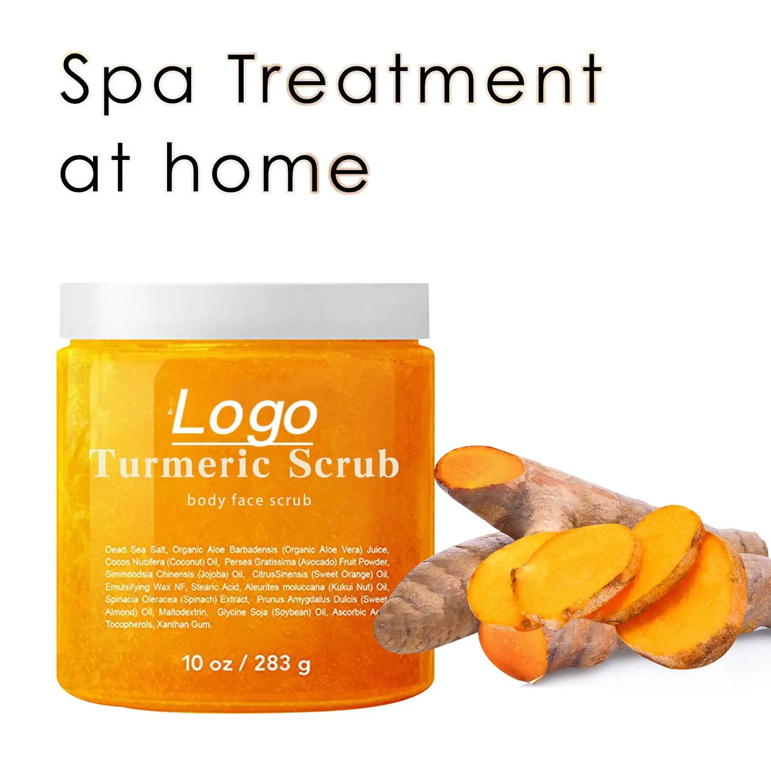 
100% private label scrubs facial natural body lightening powder honey and glow sugar organic skin care turmeric face scrub 