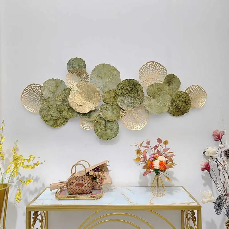 Large Metal Iron Decorative Wall Arts Colored Decorative Wall Hanging Art For Home Decoration Living Room