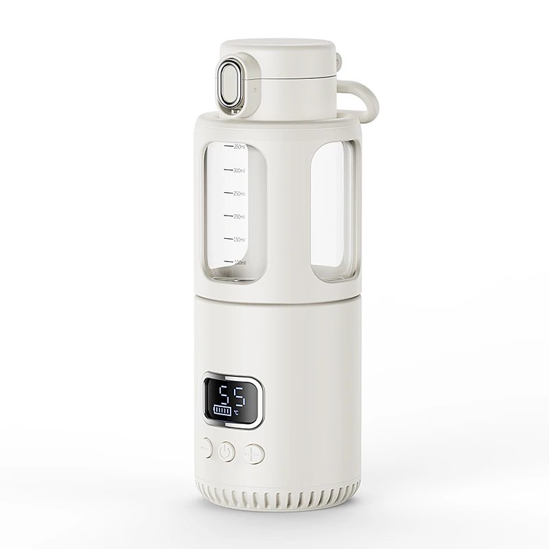 Good Sell Custom Logo Digital Baby Milk Warmer Bottle With USB Charge Baby Feeding Product Supplier