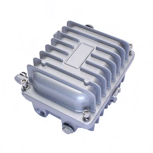 IP 65 waterproof and dust-proof Cast Aluminum Enclosure Box with heat dissipation