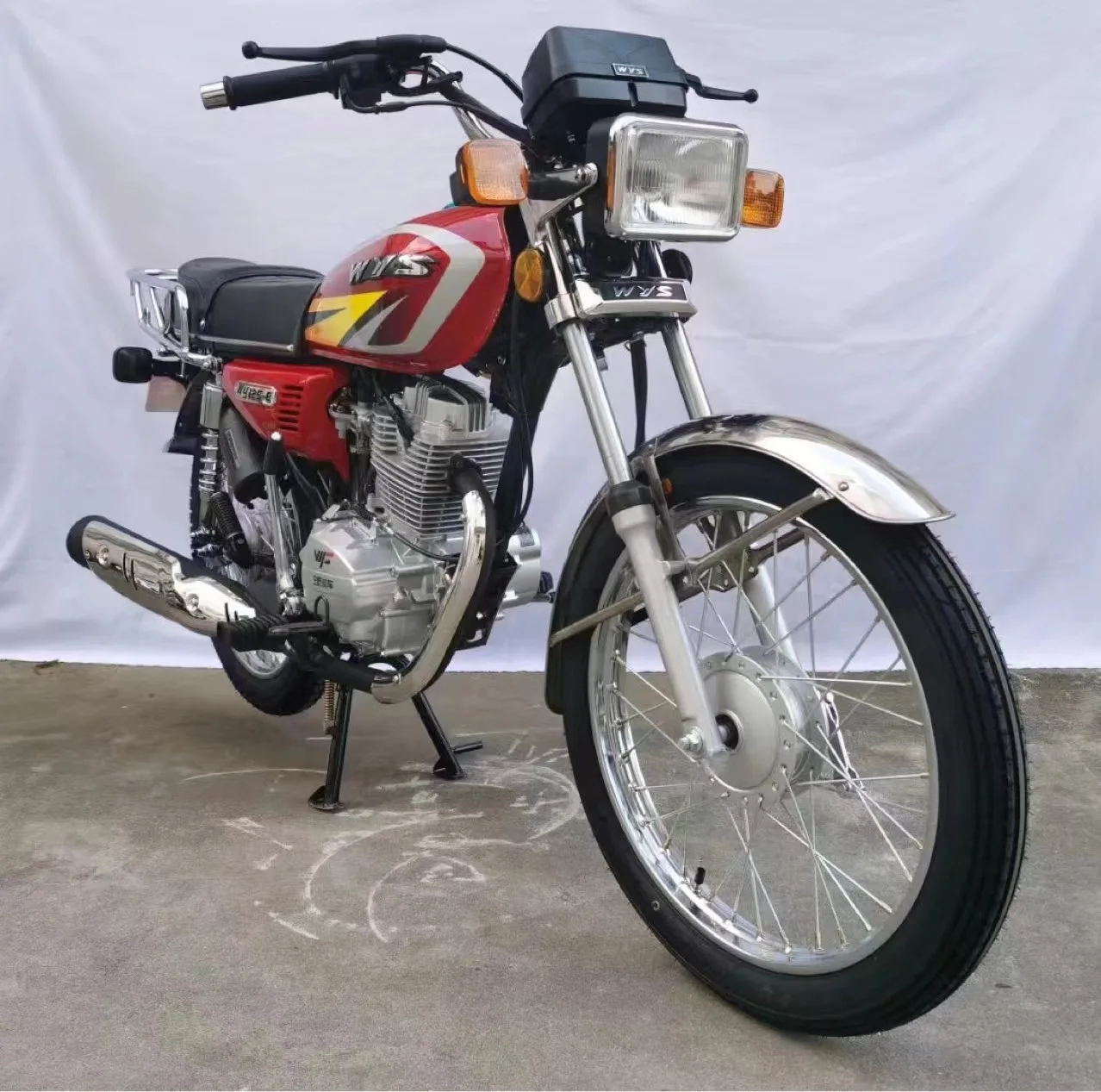 Hot Sale Cheap High Quality Single Cylinder Bajaj Boxer Motorcycle Street Legal Dirt Bike ATV Other BM100 4 Strokes Customizable