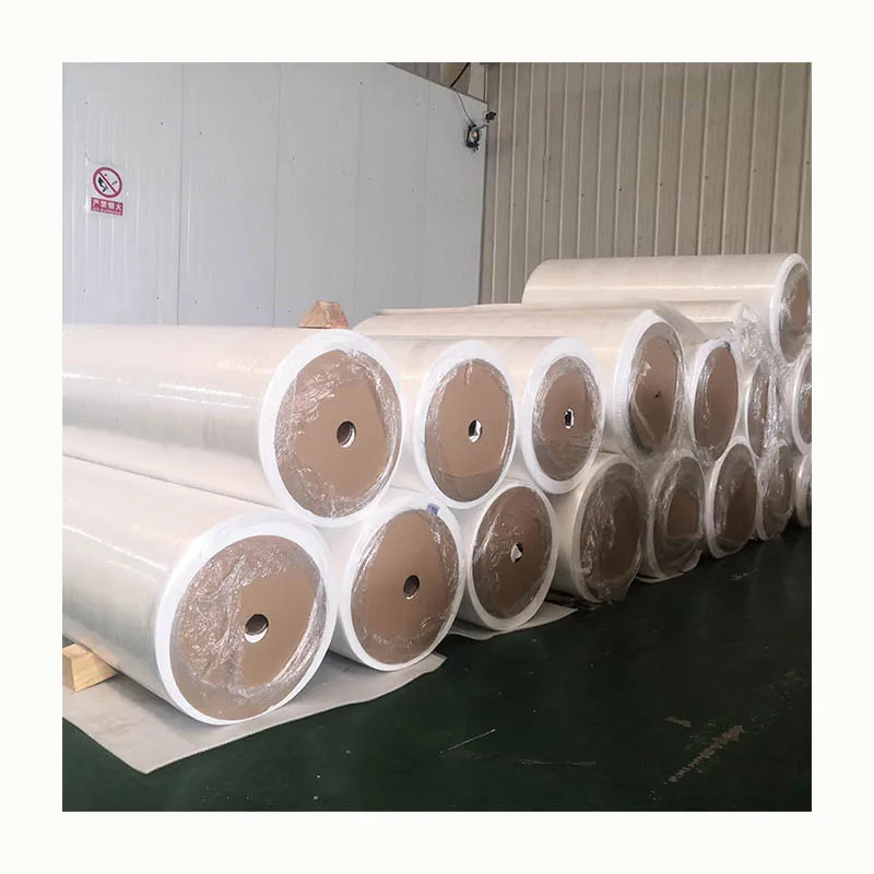 Wholesale OEM PP PE Spunbond Non-woven Fabric Waterproof  Spunbonded White Non Woven Fabric Roll