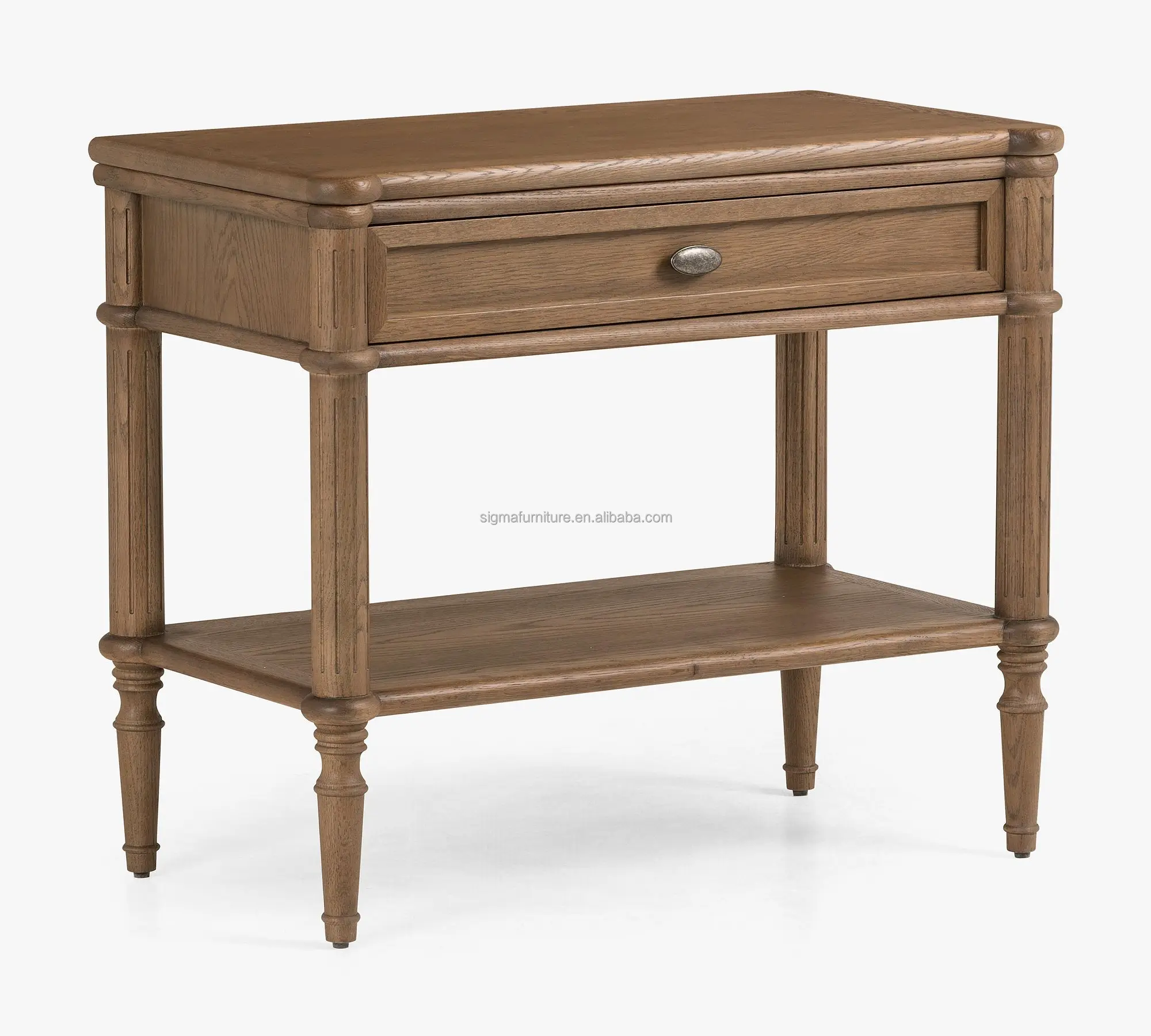 Most popular mid century modern nightstand wooden vintage bedside table