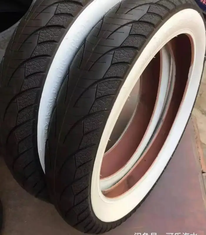 fat tire bikes 20*4.0 Electric mountain bike white edge outer tire 20x4.0 snow non-slip tire 20 inches for MTB Electric Bicycle