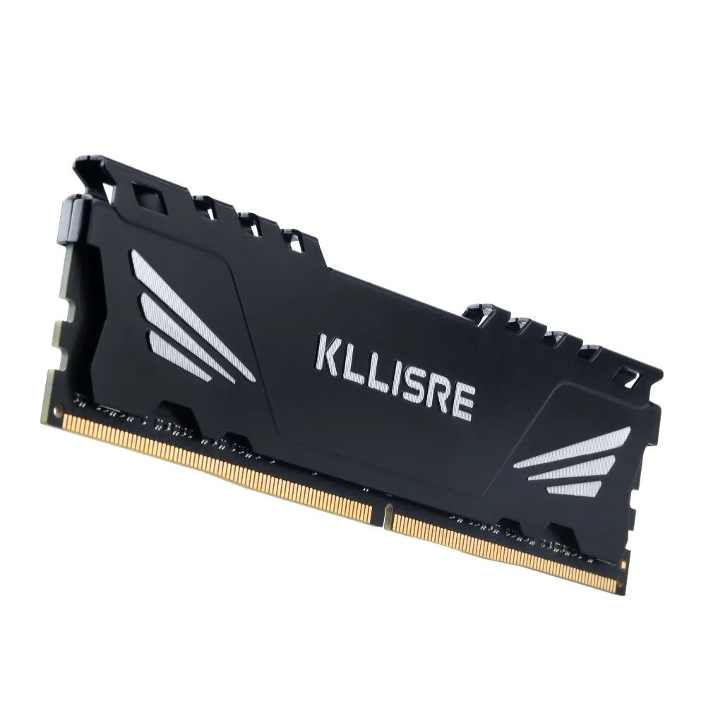 Kllisre DDR3 DDR4 4 ГБ 8 оперативной памяти 16 Гб встроенной 1866 1600 2400 2666 3200 настольных компьютеров с теплоотвод DDR 3 ram pc dimm мемори оперативная