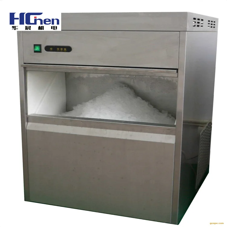 Fresh ice maker water snow flake ice machine snowell ice making machine