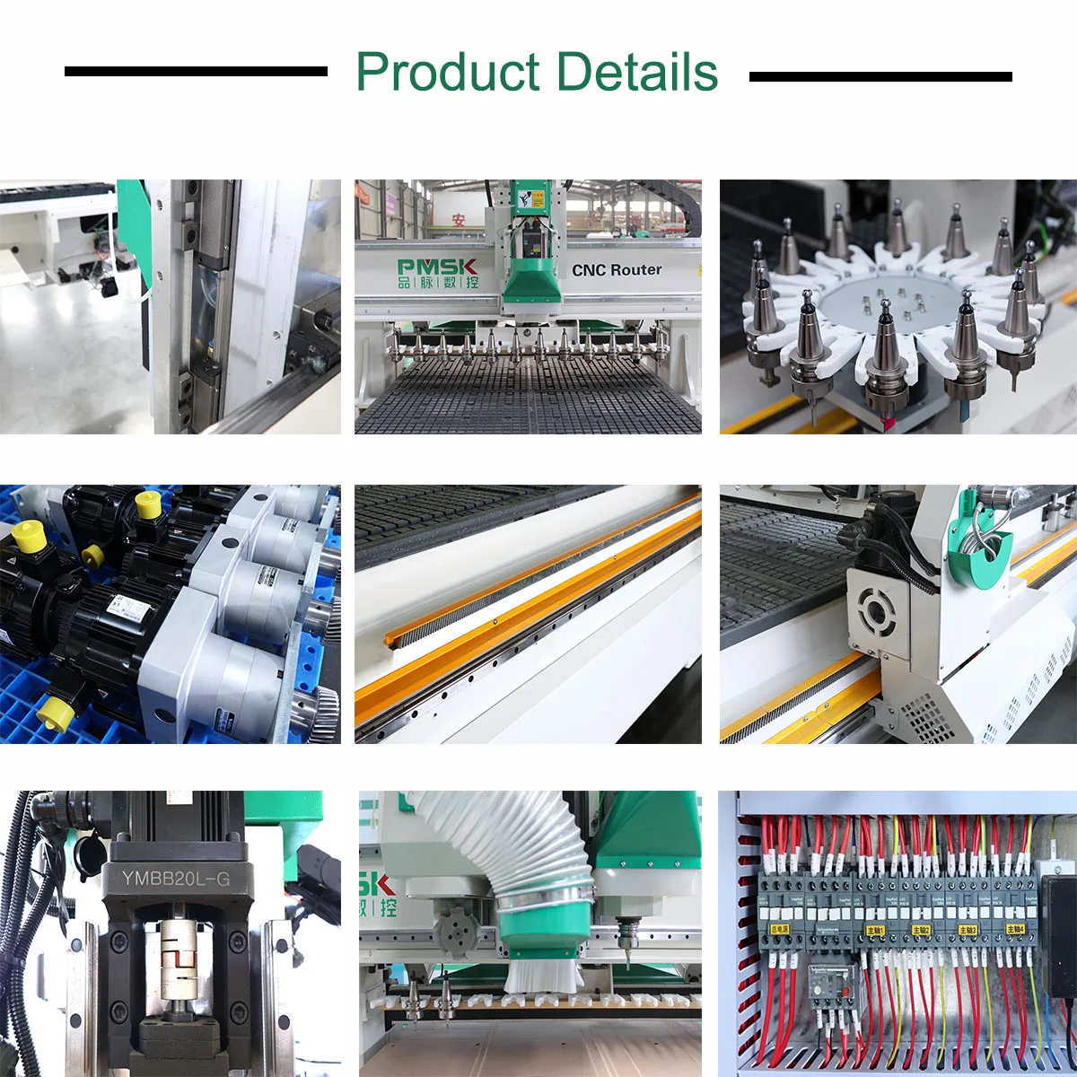 Factory Price Atc Router Woodworking Engraving Machine 12 Tools Linear Cnc Nesting Machine with Automatic Loading And Unloading