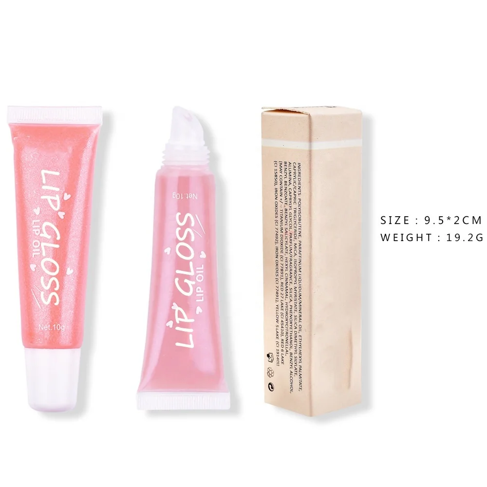 Водостойкий увлажняющий мягкий блеск для губ от частного производителя