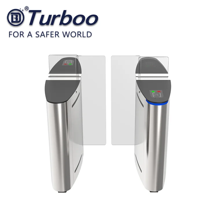 Professional Manufacturer Sliding Gate High Quality 304 Stainless Steel Access Control Flap Barrier