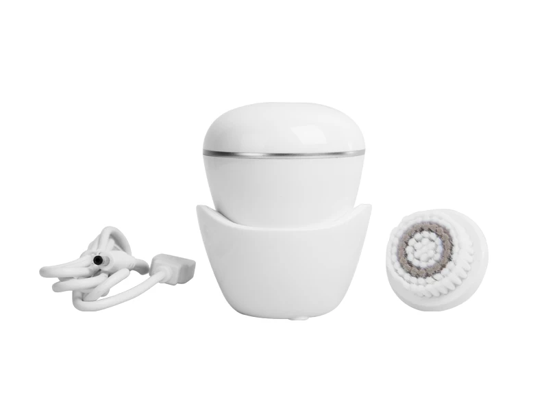 2022 Newdermo New Arrivals Facial Brush Rechargeable Portable Soft Washer Waterproof Ultrasonic Deep Cleansing Facial Brush