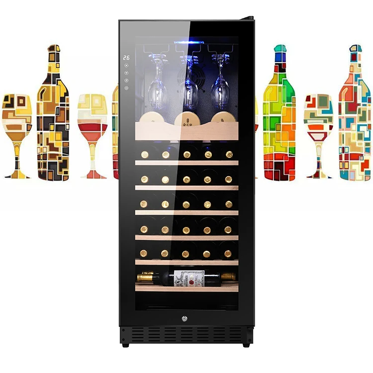 LANYI Factory Manufacturing Wine Cooler Wine Cellar Refrigerator Wine Dispenser Used For Hotel Kitchen Bars