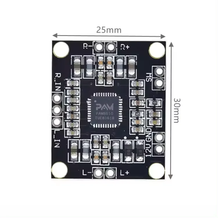 XH-M181 PAM8610 2x15W Digital Dual Channel Stereo Power Amplifier Board Class D High-Power Amplifier Board