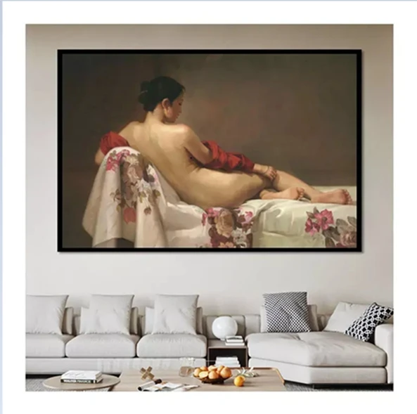 Modern POP Art Painting Home Decoration Wall Art African Art Sexy and Nude Women