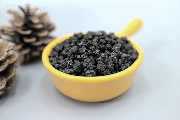 Distinct Temperature-Lifting Effect Low Sulfur Synthetic Graphite Lithium Ion 98.5% GPC 1-5mm 0.2-1mm Size Petroleum Graphite