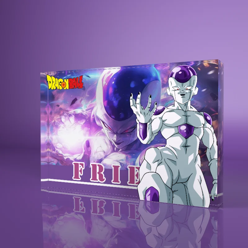 Dragon Balls Figure Acrylic Art Brick Mystery Anime Box Blind Lucky Box Frieza Vegeta Android 18 Super Saiyan Decorations Gifts