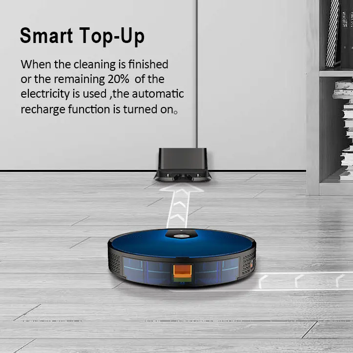 The best smart robot cleaner dry and wet Alexa Google Voice Prompt automatic cleaning house robot vacuum cleaners