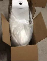 
Elegant design one piece s-trap siphonic wc toilet 