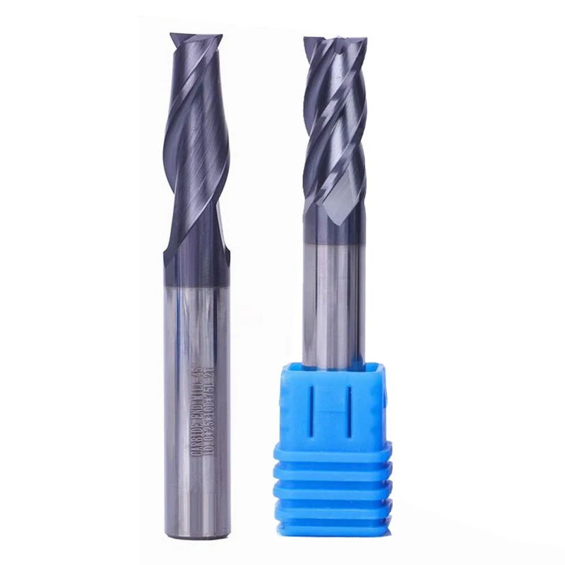 2 flute 4 flute tungsten steel solid carbide end mill