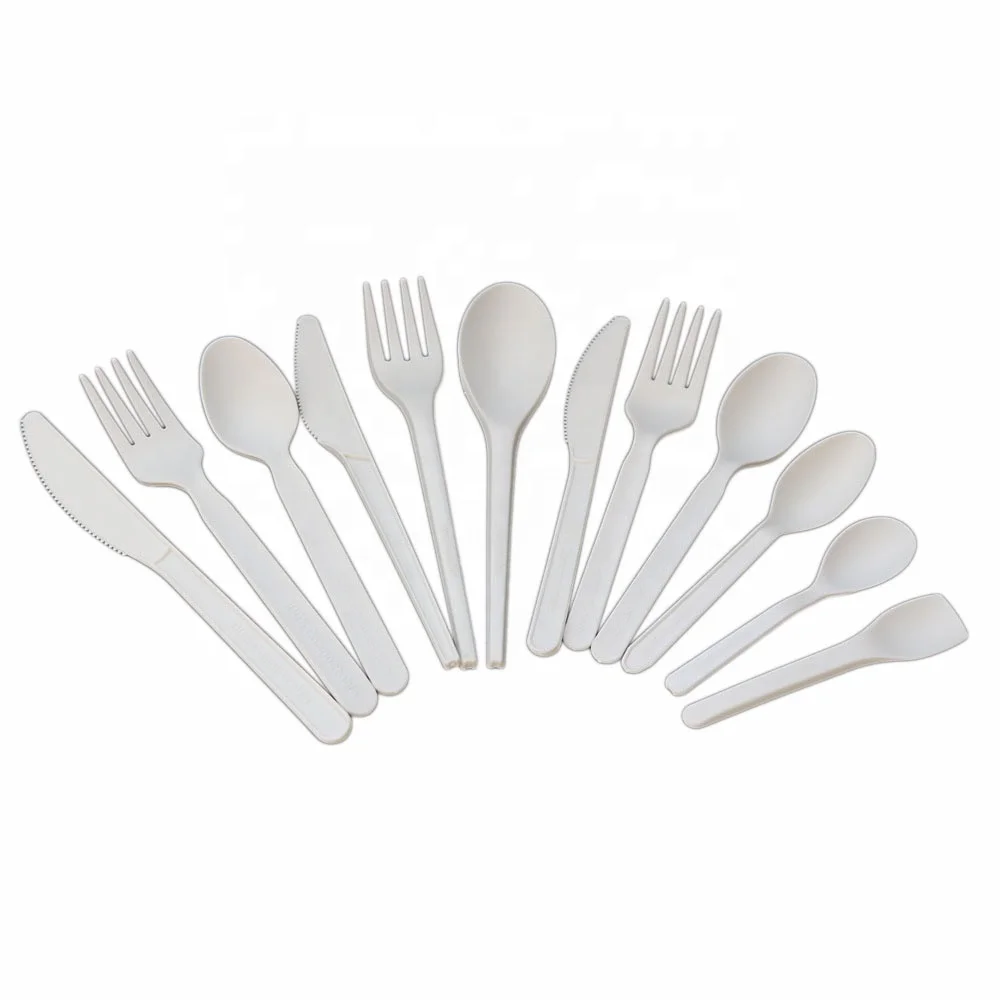 biodegradable pla plastic cutlery