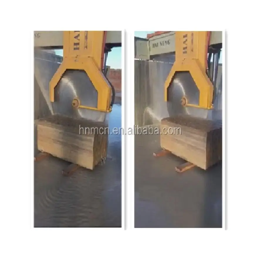 High quality guide column type plc system bridge saw marble cutting machine stone machinery cutter marble granite machines