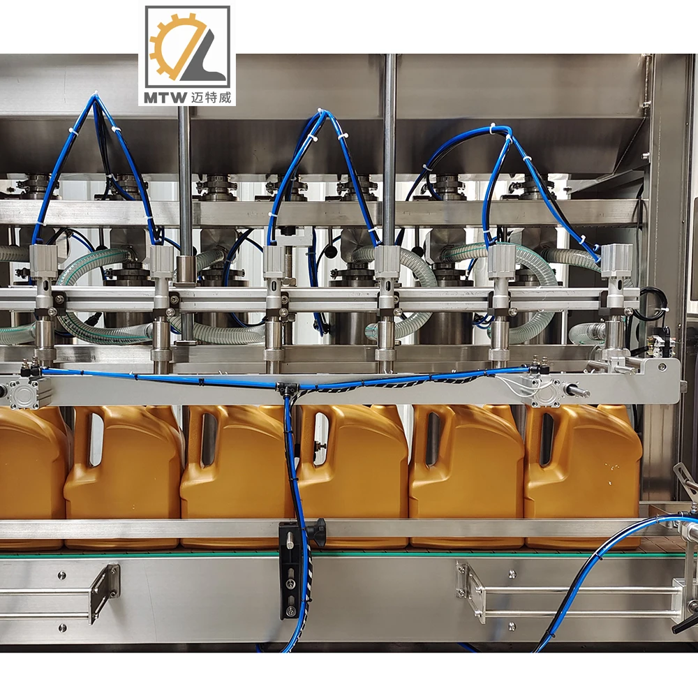 MTW automatic antifreeze brake fluid engine car oil servo filling and packing machine
