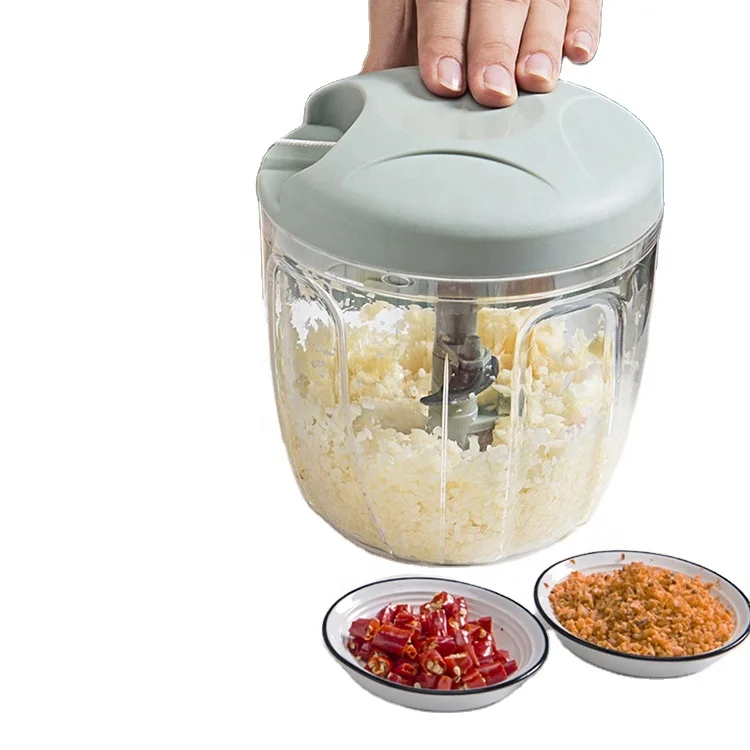 Green Garlic Crusher Twist  Bowl Garlic Crusher Machine Small  Home And Kitchen Fruit Vegetable Tools