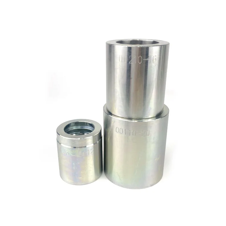 Standard Carbon Steel Stainless Steel Ferrule Crimping Hydraulic Hose Sleeve Rubber Pipe Sleeves