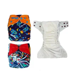PSF009 more popular double gusset cloth diaper inserts, cloth diaper double gusset,gusset cloth nappy