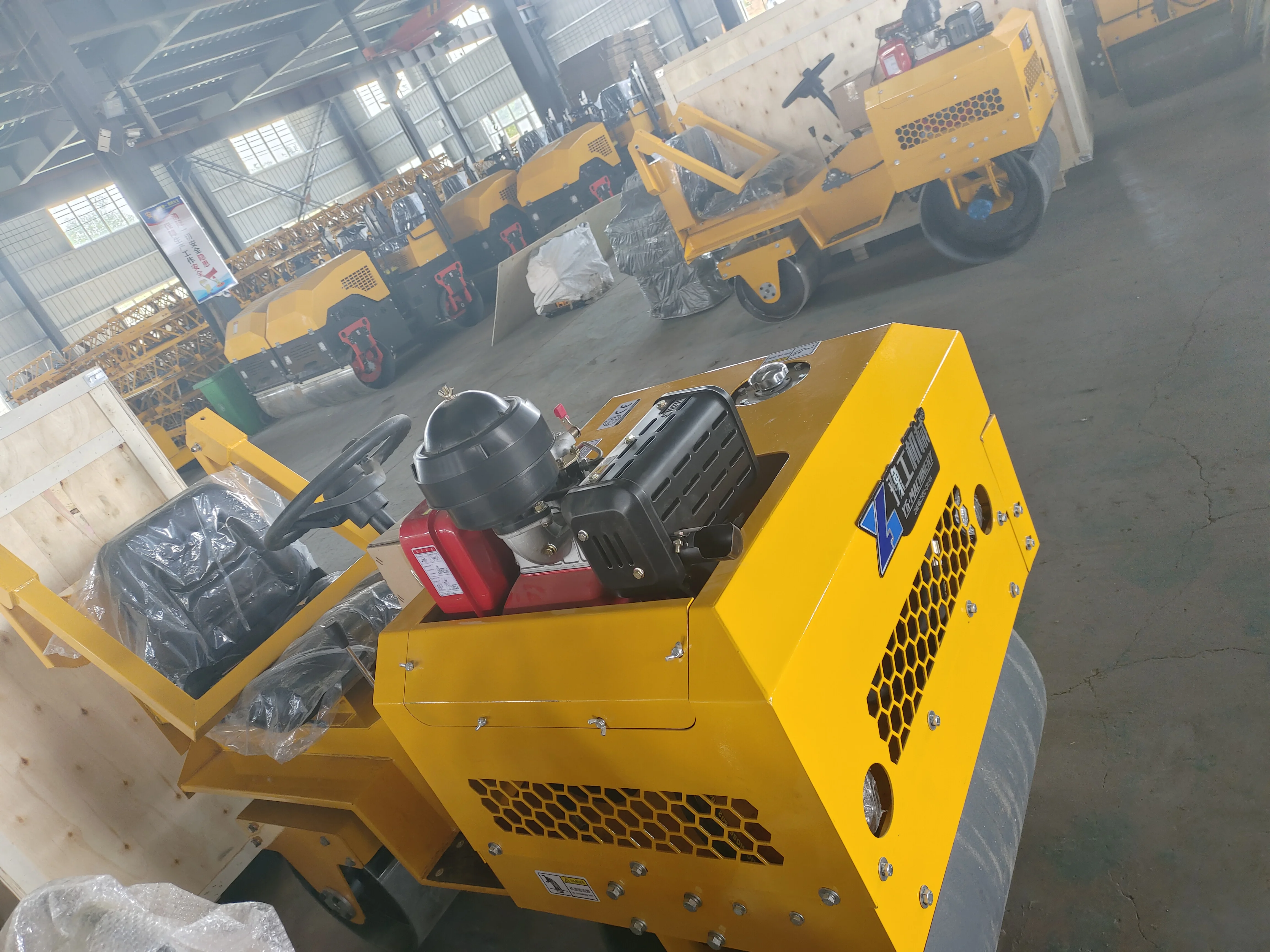 Low Cost Road Roller Handle Type Compactor Vibratory Road Roller Used Asphalt Road Roller