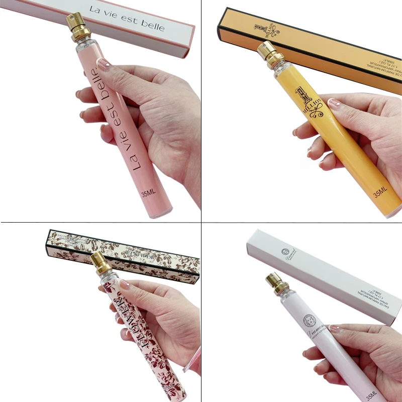 35ml Crystal Mini Floral Perfume Sets Pocket Designer Perfumes For Women