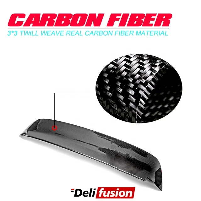 For Honda Civic SPON Duckbill (EG EK) Carbon Fiber Rear Trunk Spoiler Car Spoilers Duck Tail Spoiler