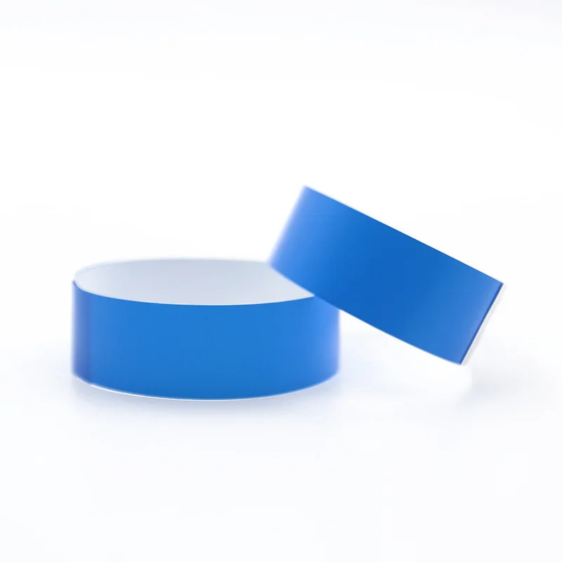 Custom Cheap Plain Solid Bracelet Neon Color Tyvek Wrist Band Waterproof Disposable Tyvek Paper Wristband for Events Festival