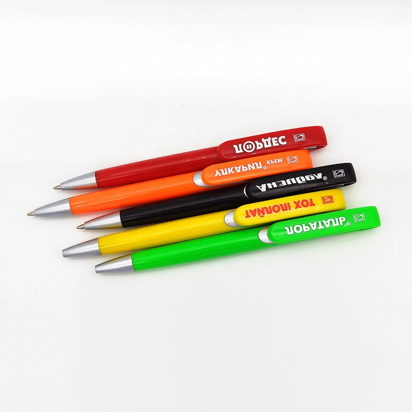 custom advertising pen nice printing retractable disposable promotional ballpoint oil pens plastic with logo
