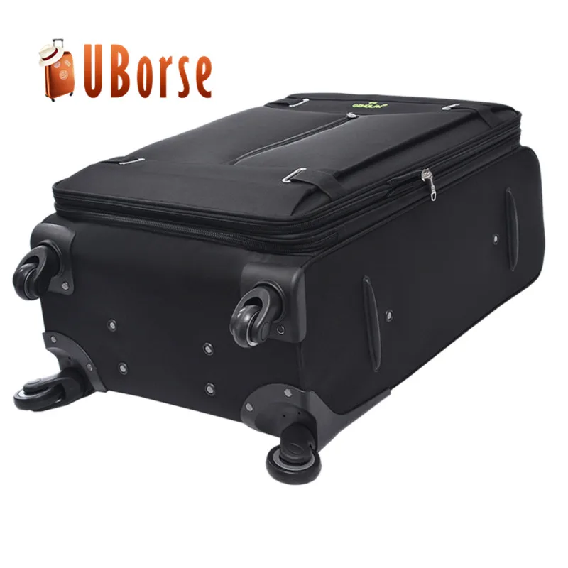 
20' 24' 28' 32' 4 pcs oxford travel suitcase soft trolley bag luggage set 