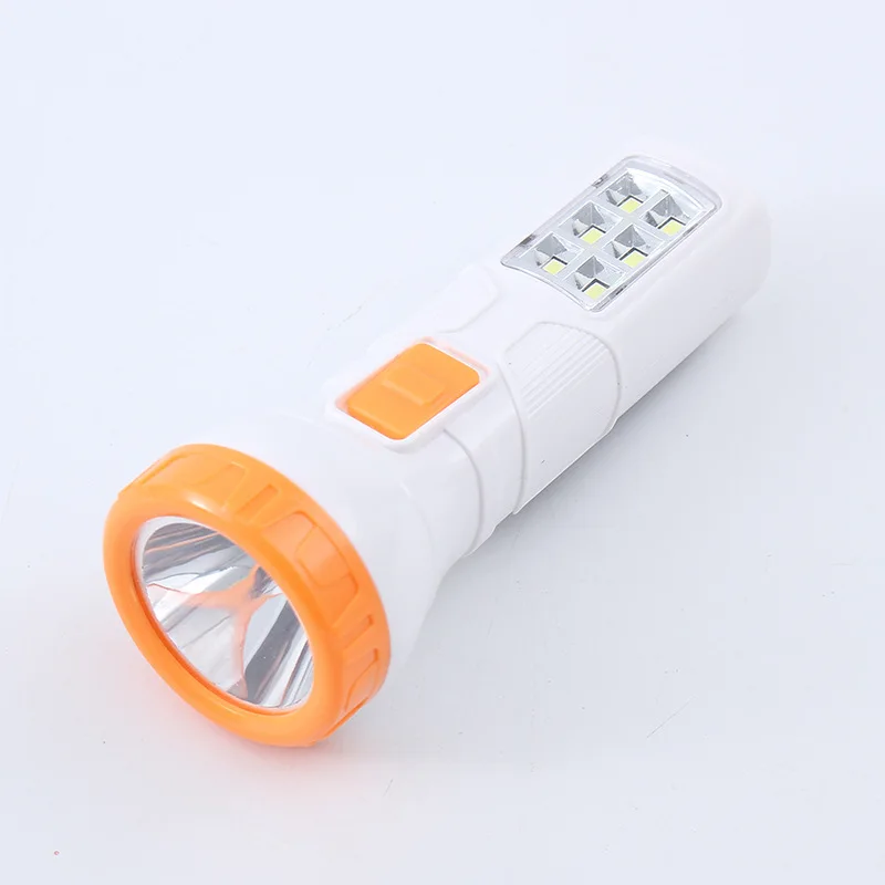Multifunctional flashlight Rechargeable LED Torch Waterproof Flashlights Emergency Solar Super Bright Flashlight