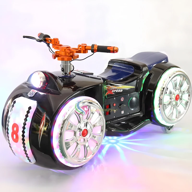Amusement park commercial motorbike bumper car electric motorcycle kid ride on bumper car
