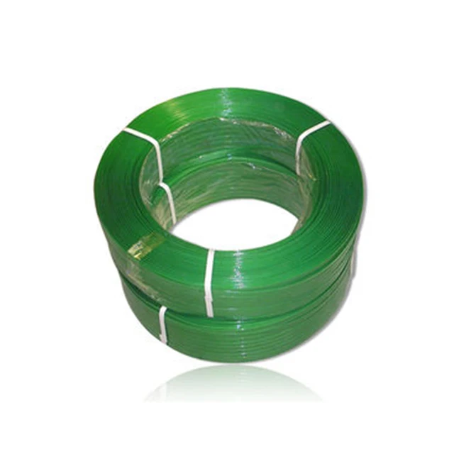 Customization Green Embossed Pallet Packing Strapping Plastic Pet Strap Belt