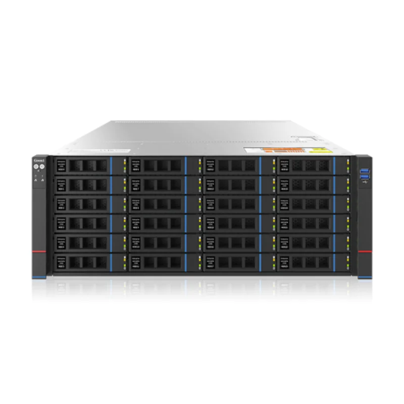 Сетевое хранилище Gooxi SR401-D36RE-G2 AMD 9534 cpu 32GB ddr5 4u 36bay стойки сервера