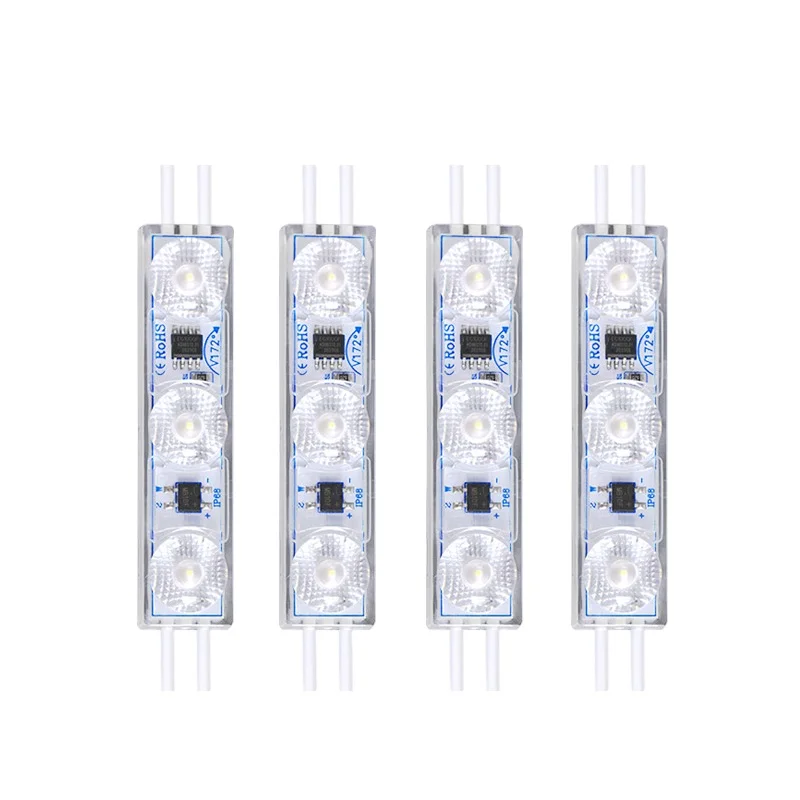 High Power ac 110/220v 3 Leds lossless Module 2w Outdoor Sign Module Smd 3030 Light Box Injection Led Module