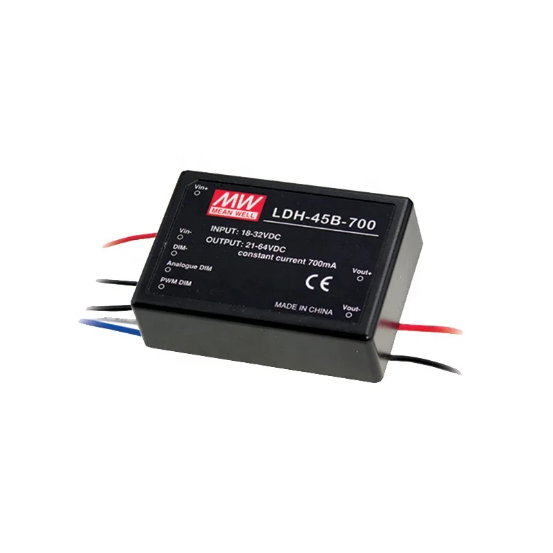 Original MEAN WELL LDH-45B-350 DC-DC Step-Up Constant Current LED driver