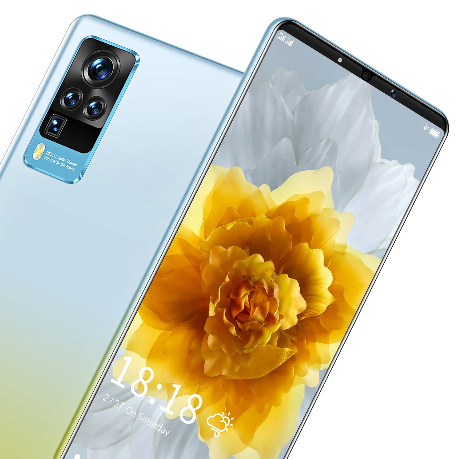 Cheap X60 Pro+ Smartphone 12GB+512GB MTK6889 Android Phone 6.1 inch H-D Screen 5200mAh Battery Dual SIM Mobile Gaming Phone