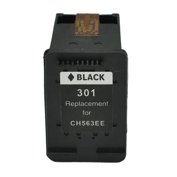 Remanufactured Black Printer Ink Cartridge 301XL ink black CH563E  and color CH564E for HP inkjet printer