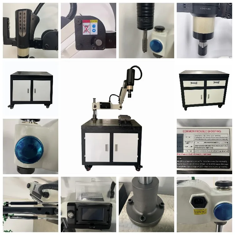 Professional factory m30 m36 flexible arm cnc electric tapping