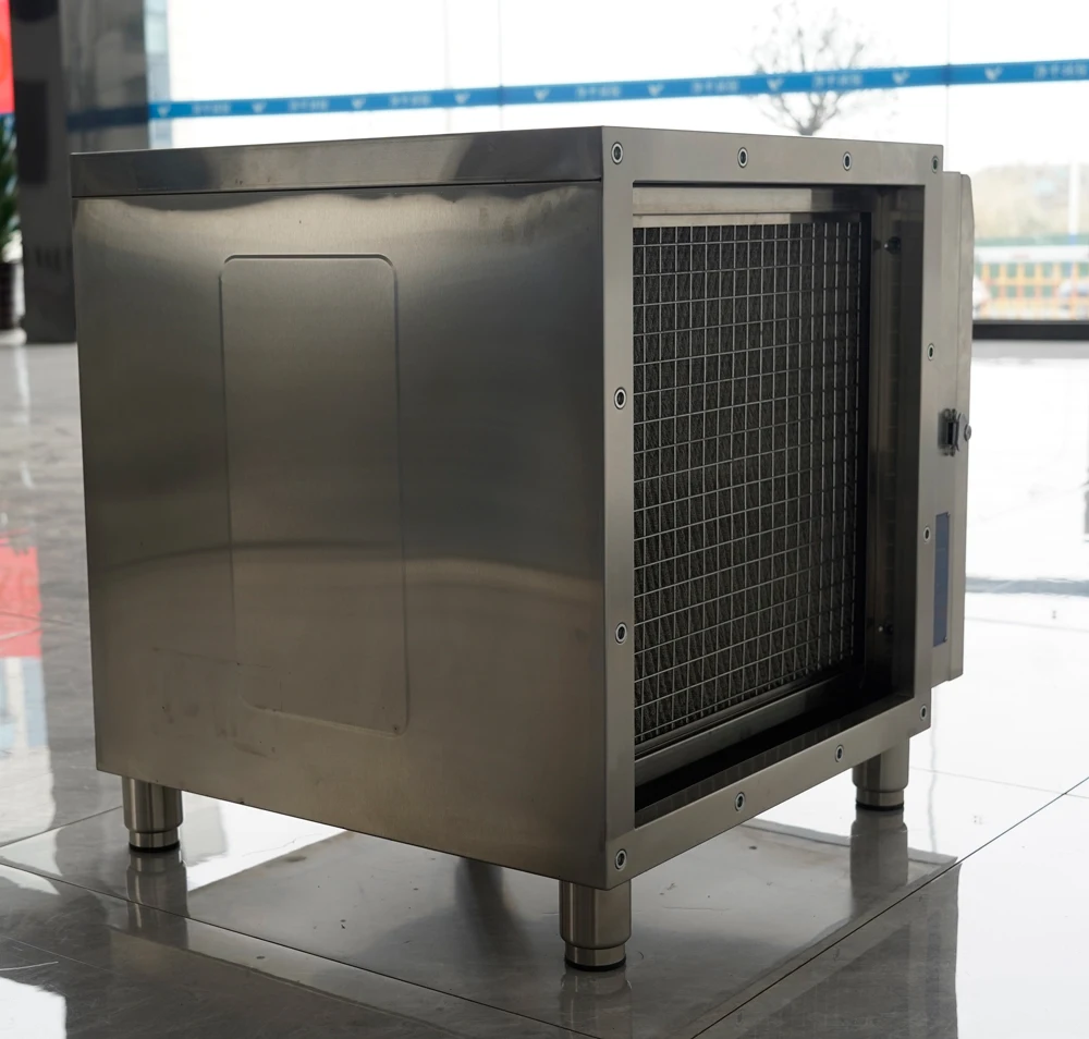 4000 CMH 80W Commercial Kitchen Cooking Smoke Electrostatic Precipitator with UV-C Filter Built-in
